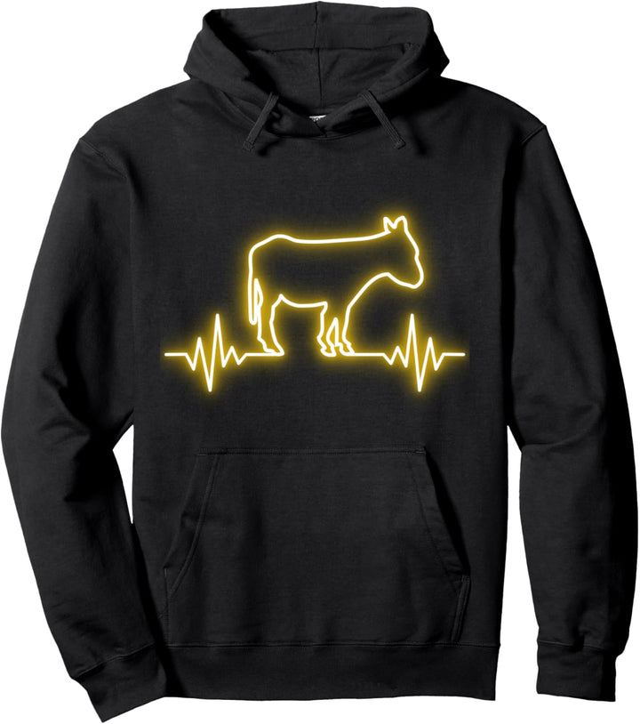Goldesel Muli Maultier Eselchen Esel Pullover Hoodie