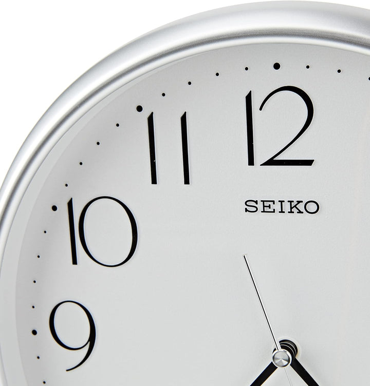 Seiko Wanduhr silber Kunststoff QXA747S Standard Silber, Standard Silber