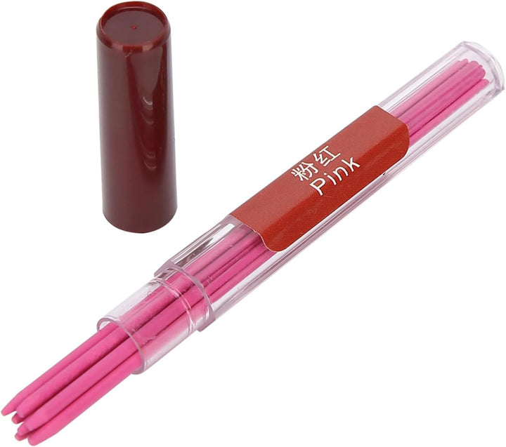 2,0 mm Blei-Nachfüllungen, farbige Minen für Druckautomat, 8 Stück je Farbe, 90 mm hoch für Büro und