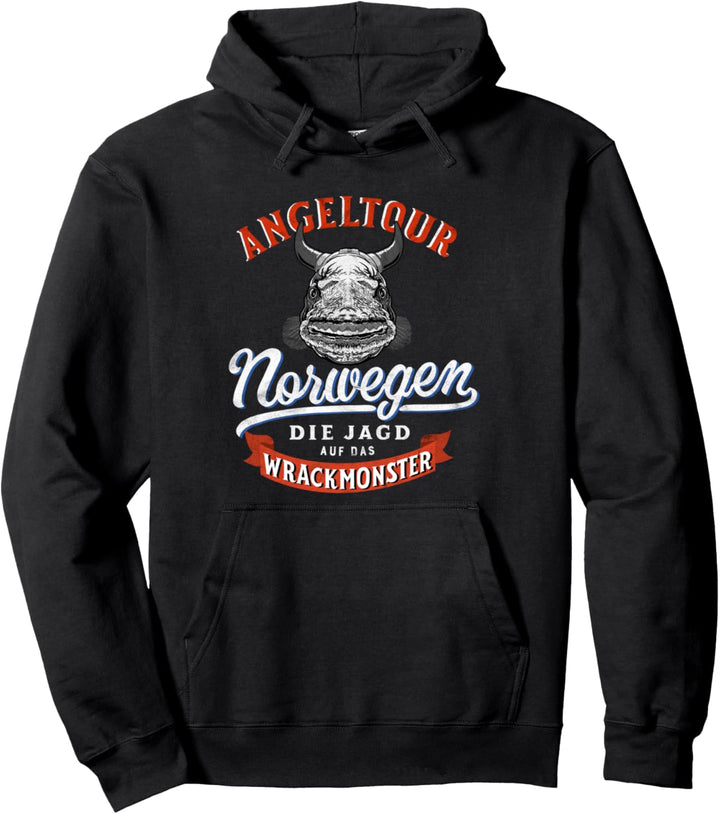 Angeltour Norwegen Angelurlaub Angler Pullover Hoodie