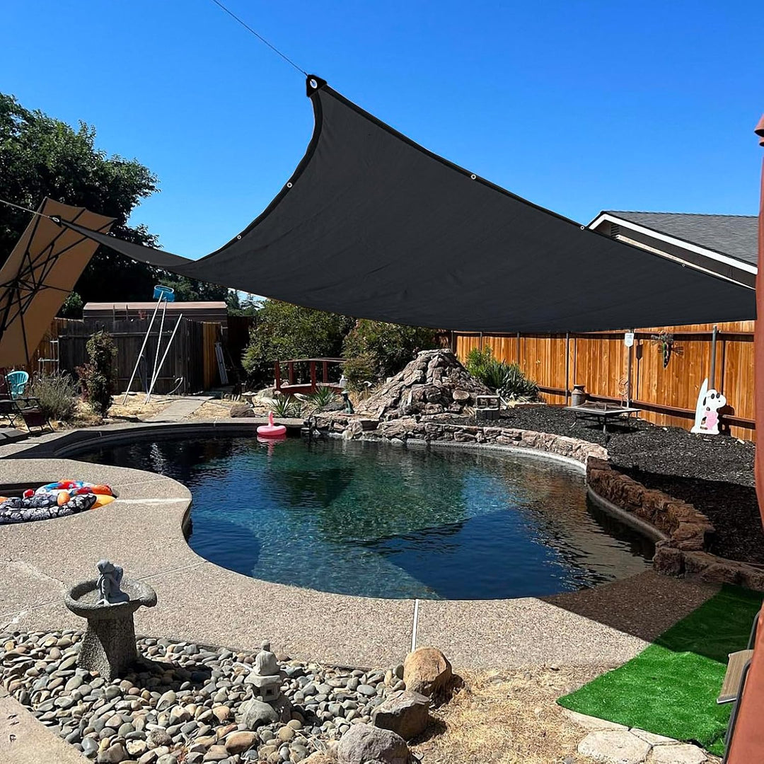 Schattierungsnetz,Schattiernetz mit ösen, 70%-90% Shading Rate UV-Beständiges für Pflanzenschutz Gew