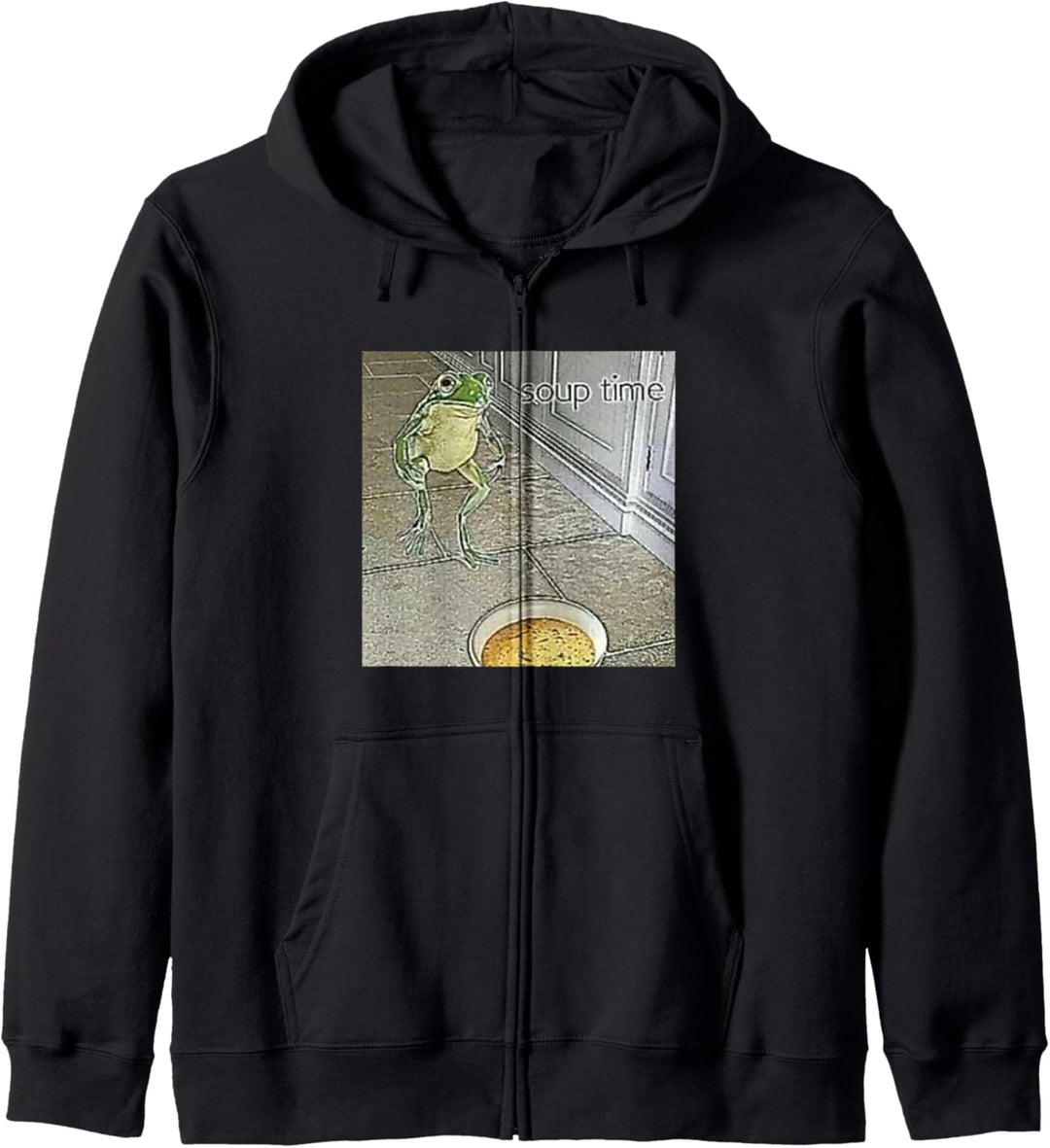 Suppenzeit Meme Frosch Meme Kapuzenjacke
