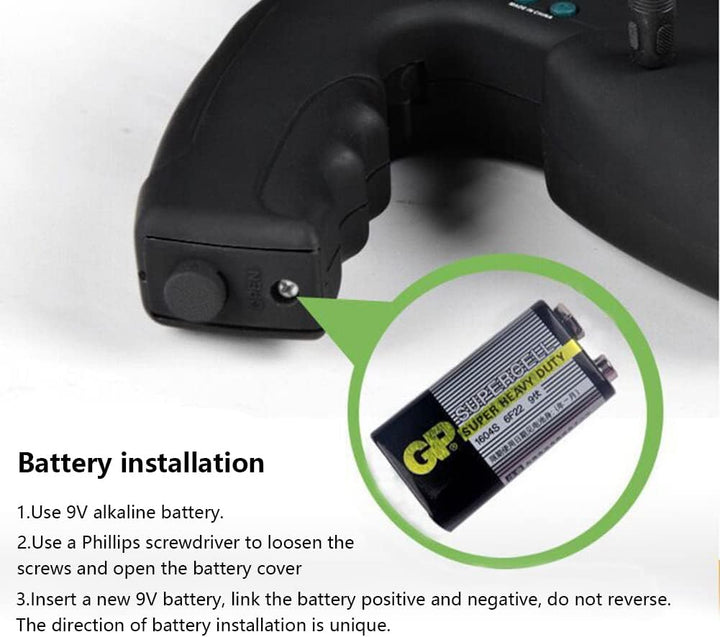 Richtmikrofon Parabolmikrofon Abhörgerät, 100 Meter Monokulare mit 8-facher Vergrösserung, Klangvers