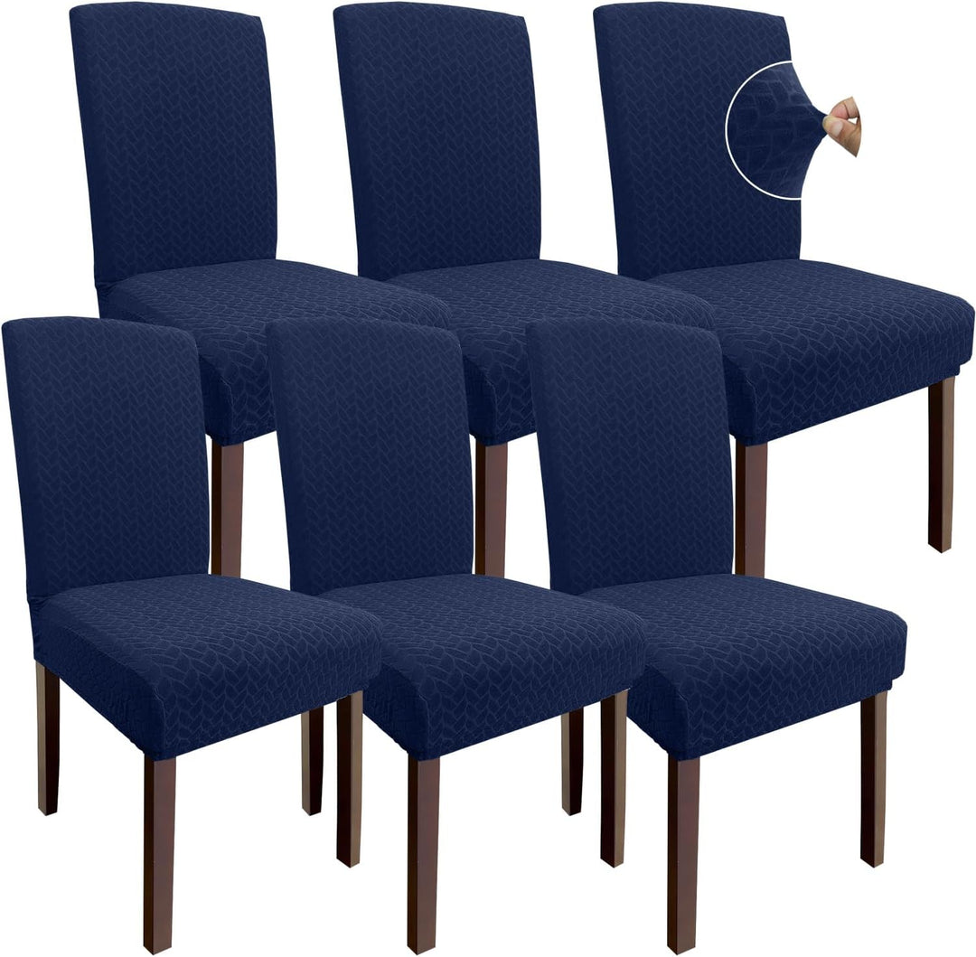 Granbest 2023 Neues Muster Super Dehnbar Dining Stuhlhussen, Verdickte Jacquard Stuhl Slipcover für