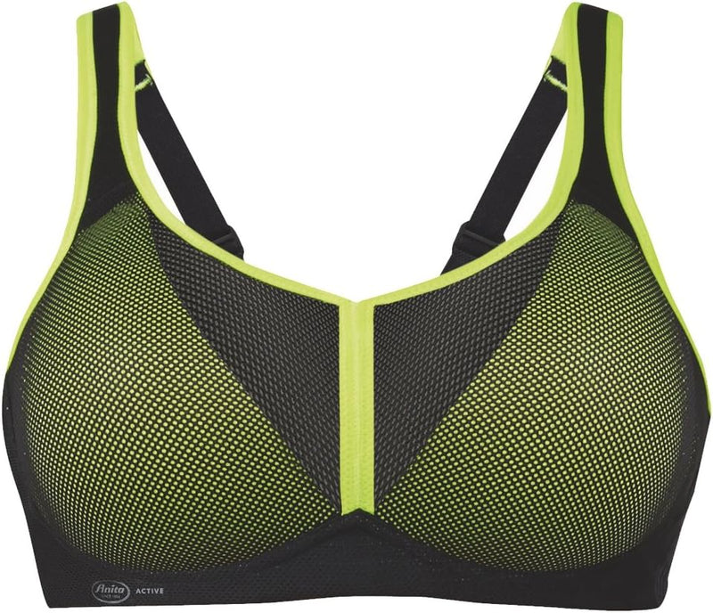 Anita - Air Control mit Delta Pad - Damen - Sport-BH - atmungsaktiv 65C Mehrfarbig (Schwarz/Neon 459