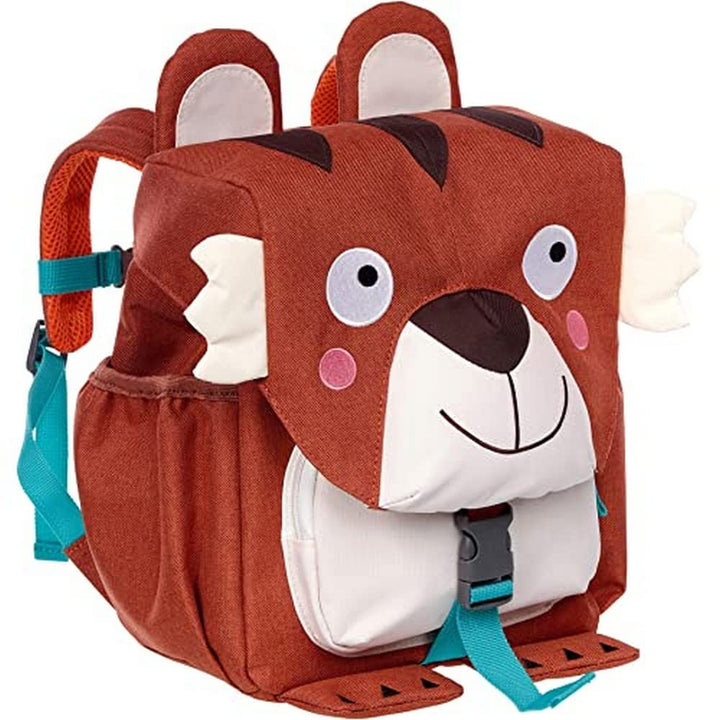 SIGIKID 25078 Rucksack Tiger School Mädchen und Jungen Kinderrucksack empfohlen ab 3 Jahren rot, 28x