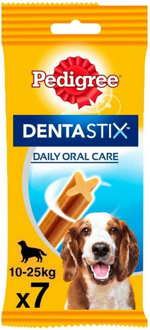 Pedigree DentaStix Snacks für mittelgrosse Hunde, (1x 1.9 kg)