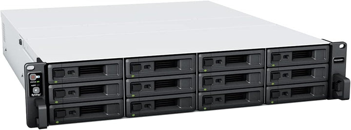 Synology 12-Bay RackStation RS2423RP+ (Diskless) RS2423RP+ 12 Einschübe, 8 GB DDR4, redundante Strom