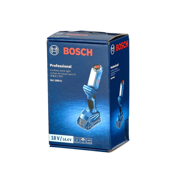 Bosch Professional 18V System Akku LED Lampe GLI 18V-300 (max. Helligkeit 300 Lumen, ohne Akkus und