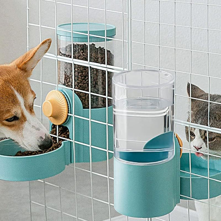 Automatischer Wasserspender für Hunde, Katzenfutterspender Automatischer Kaninchenfutterspender für