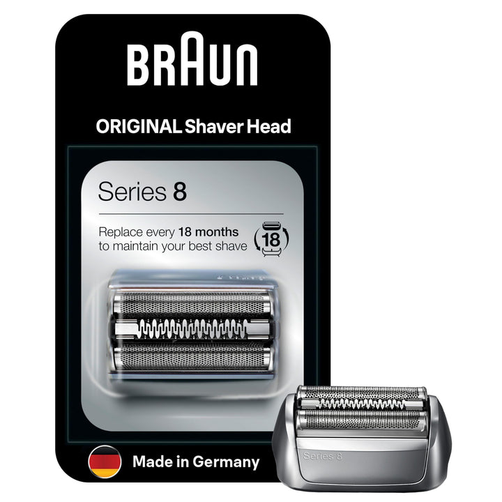 Braun Series 8 Scherkopf, Elektrorasierer, Ersatzscherteil kompatibel mit Rasierer Herren Series 8,
