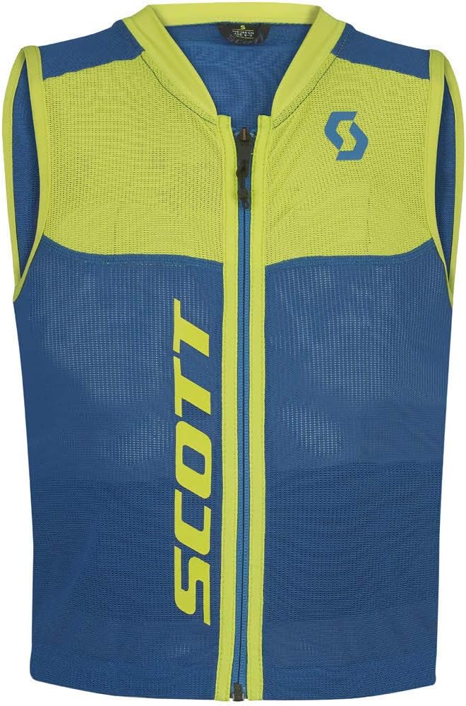 Scott Kinder Actifit Plus Schutzweste S Mykonos Blue/Sulphur Yellow, S Mykonos Blue/Sulphur Yellow