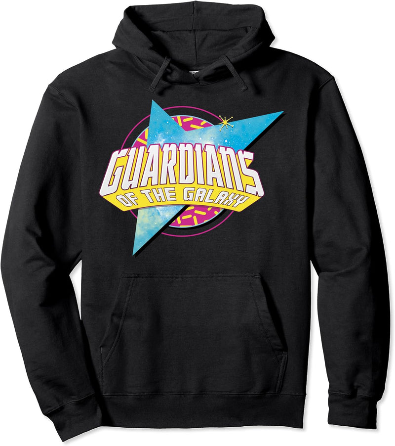 Marvel Guardians Of The Galaxy Retro Abstract Logo Pullover Hoodie