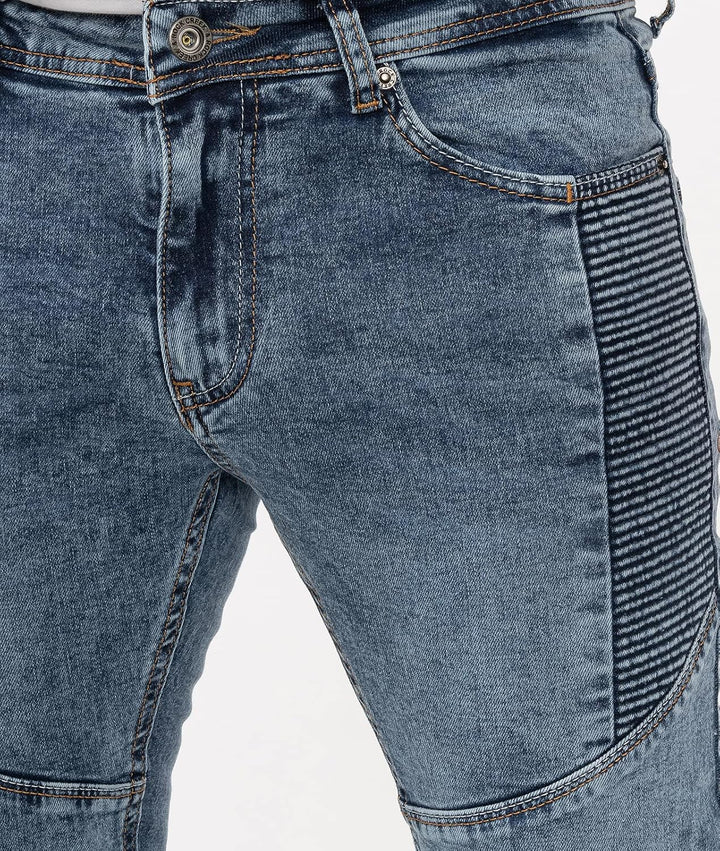 Rock Creek Herren Jeans Hose Tapered Fit M74 29W / 30L Rc-2182-blau, 29W / 30L Rc-2182-blau
