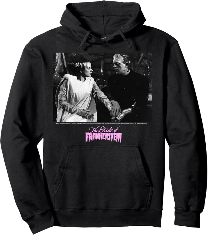 Universal Monsters The Bride Of Frankenstein Portrait Pullover Hoodie