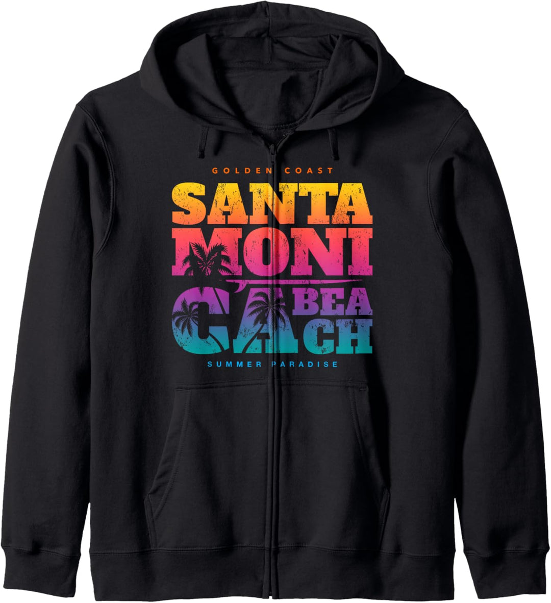 Los Angeles California Dreaming Shirts, Santa Monica Beach Kapuzenjacke