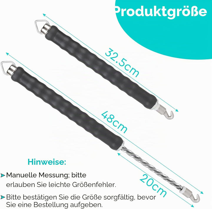 CPROSP Rödeldraht Verkupfertem(1000 Stk) mit Draht Driller, Set aus Betonbindedraht 100mm und Rödelz