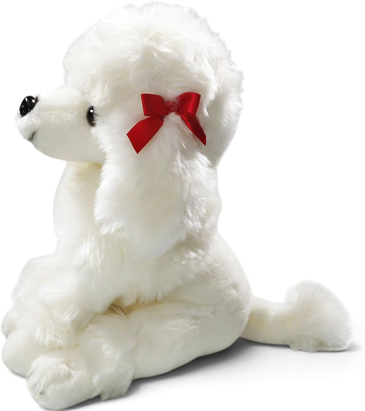 Carl Dick Pudel sitzend weiss, Hund, Plüschtier, Kuscheltier ca. 28cm 3501 P - Weiss, P - Weiss