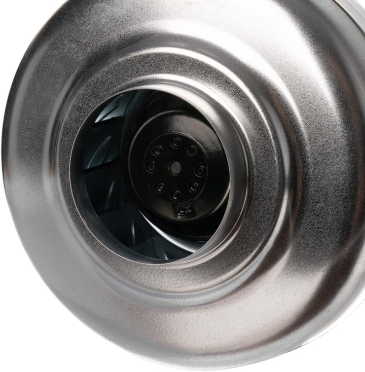 Europlast 100mm Rohrlüfter Rohrventilator Metall radial Abluftrohr Lüfter 379m³ Abluftventilator AKM