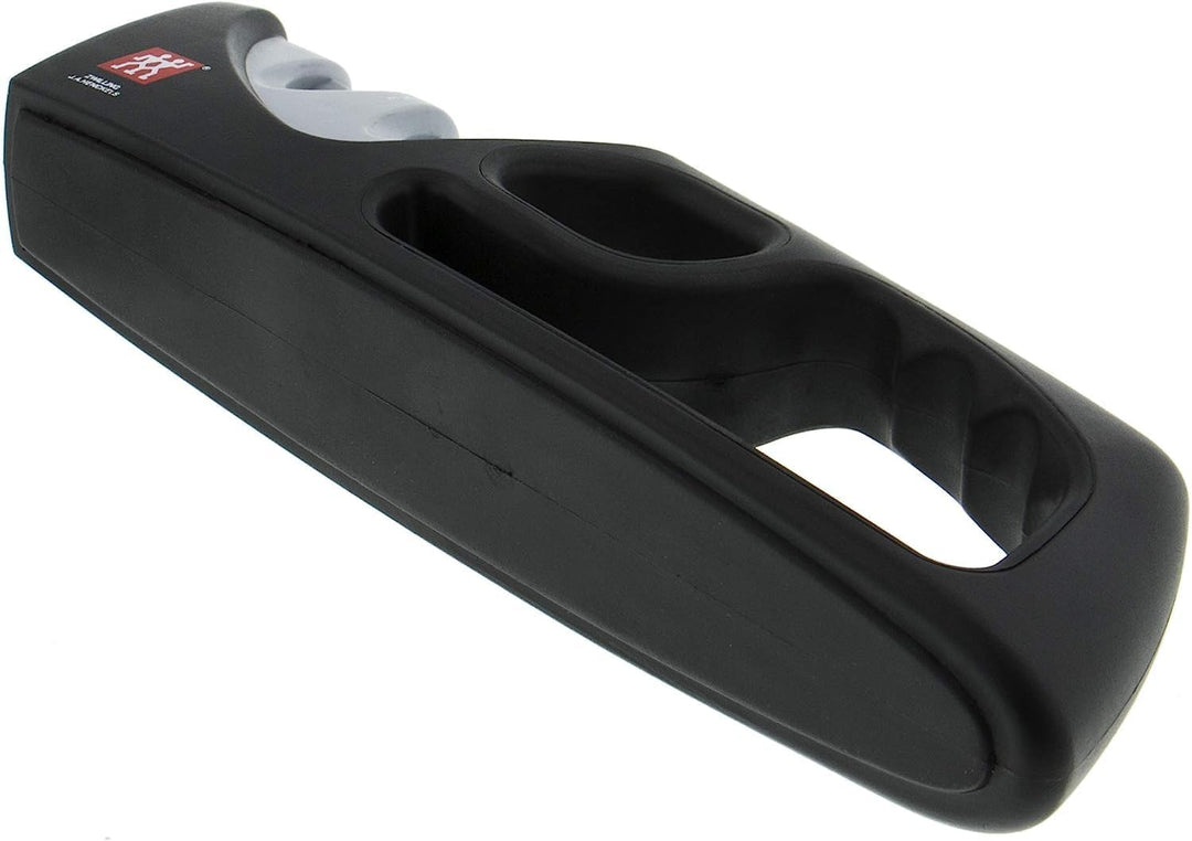 ZWILLING 2-stufiger Durchziehspitzer, 32602-000 Edelstahl 2-stufiger Durchziehschärfer, Edelstahl 2-