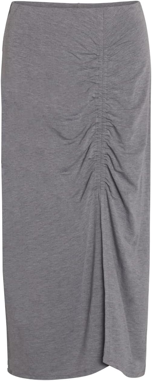Damen Stylish Skirt XL Grau, XL Grau