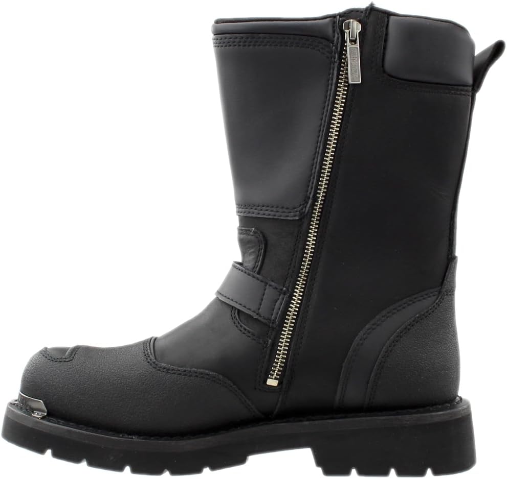 Harley-Davidson Men's Shift Boot 43 EU Schwarz, 43 EU Schwarz