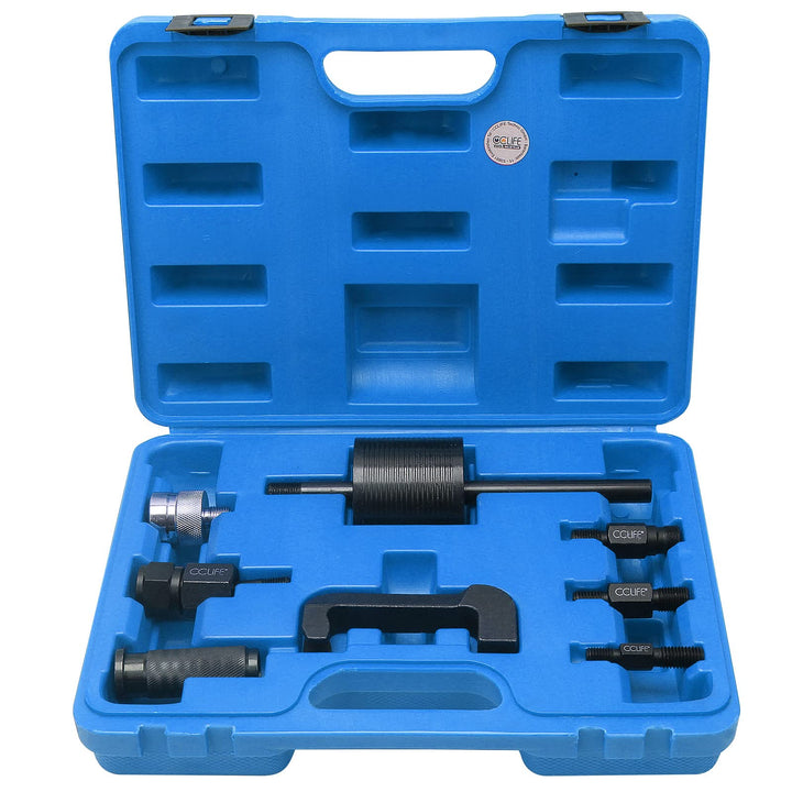 CCLIFE 8 TLG Diesel injektor Injektoren Einspritzdüsen Abzieher Auszieher Werkzeug CDI 8tlg, 8tlg