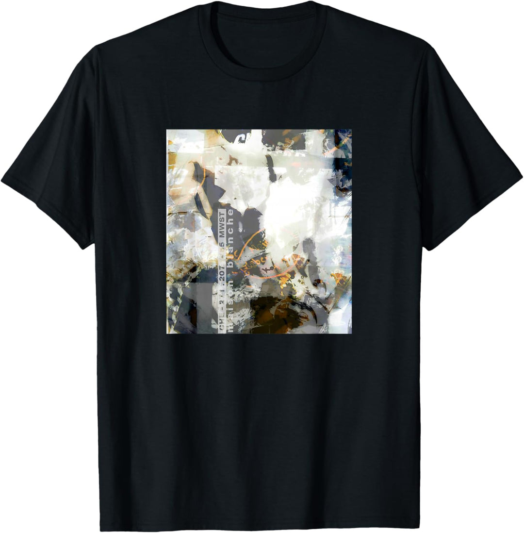 maison blanche Absract Markenlogo T-Shirt