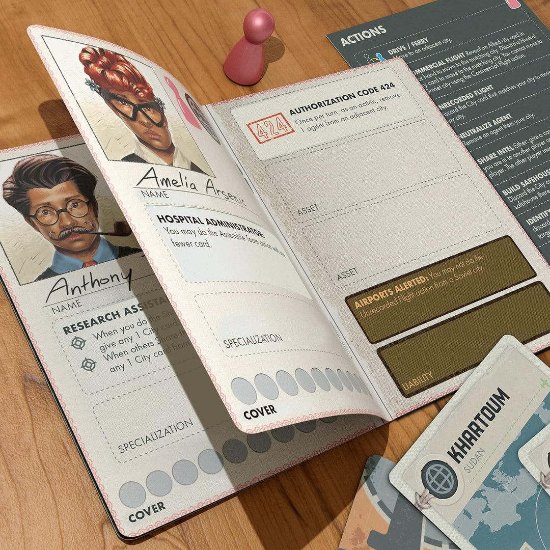 Z-Man Games, Pandemic Legacy Season 0, Board Game, Ages 14+, for 2 to 4 Players, 60 Minutes Playing