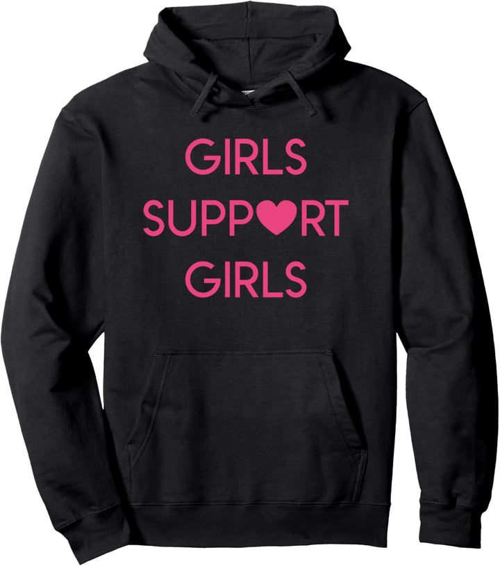 Mädchen unterstützen Mädchen Pullover Hoodie