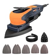 MAXXT Maus-exzenterschleifer mit bürstenlosem Motor, 350W, 3mm Orbit, 4000-10000 U/min, Schleiffläch