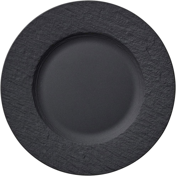 Villeroy & Boch - Manufacture Rock Schale flach, 1100 ml, 23 cm, schwarz & Villeroy und Boch - Manuf