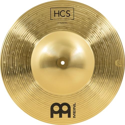 Meinl Cymbals HCS Big Bell Ride 18 Zoll (Video) Schlagzeug Becken (45,72cm) Messing, Traditionelles