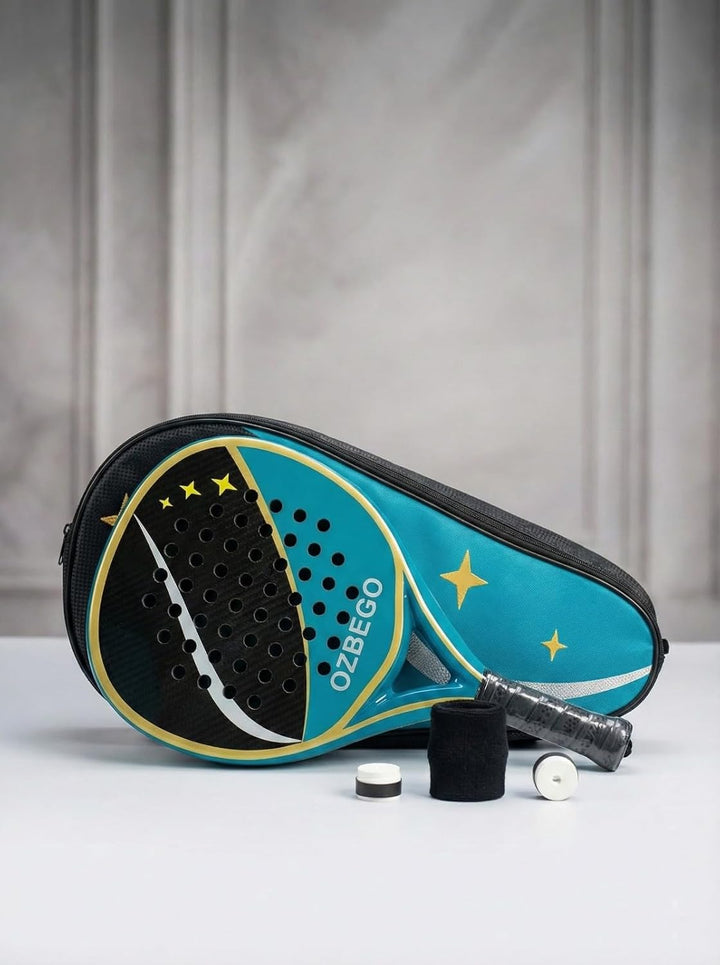 Padel Schläger Set – inkl. Tragetasche & Zubehör – 100% Vollcarbon (inkl. 3K Carbon Modelle) – Eva K