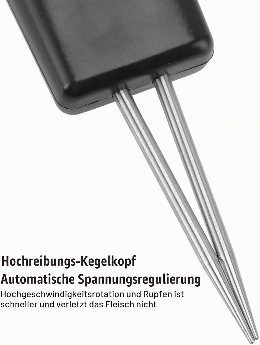 Focket Handgeführte Hühnerrupfmaschine, 100 240V wiederaufladbare elektrische Federentfernung, profe