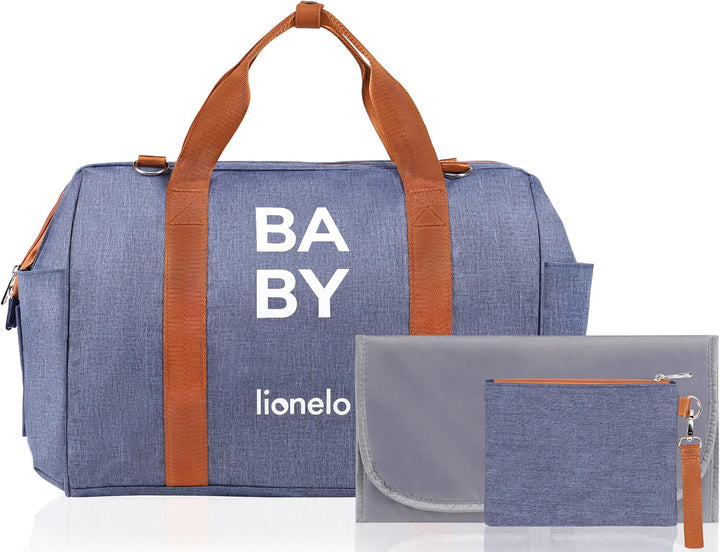 Lionelo Ida Kinderwagentasche, 2 interne Thermo-Taschen für Flaschen, Tasche für Feuchttücher, Wicke