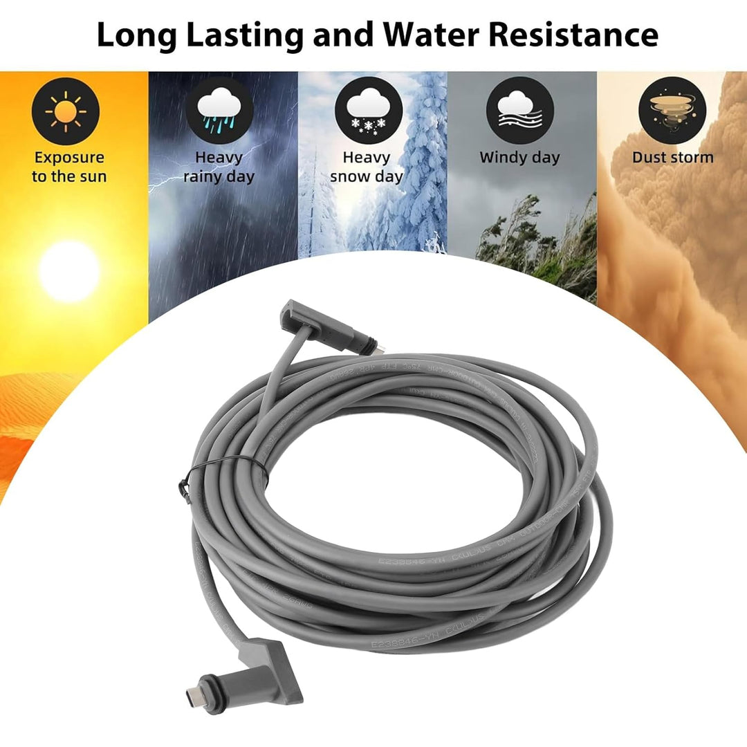 SENECESLI Kabel für Rectangular Satellite V2, Ersatzkabel, Internet-Kit, Verlängerungskabel für V2-K