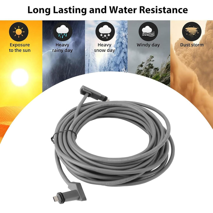 SENECESLI Kabel für Rectangular Satellite V2, Ersatzkabel, Internet-Kit, Verlängerungskabel für V2-K