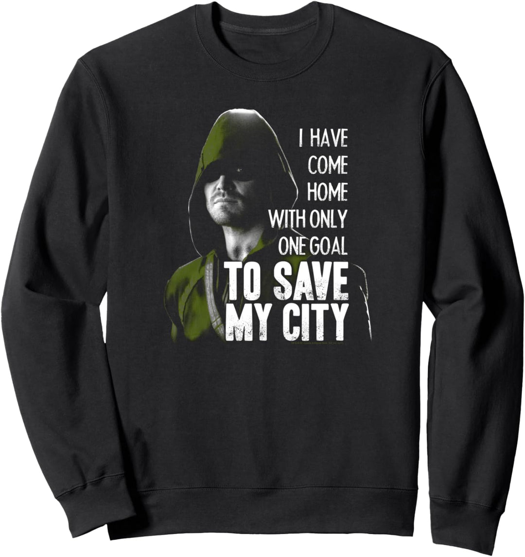 Arrow TV Series Save My City Sweatshirt