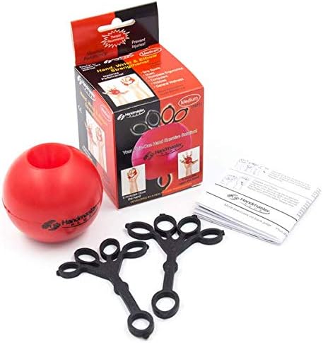 Sissel 1545 Hand Exercise Ball - Red Rot, Rot