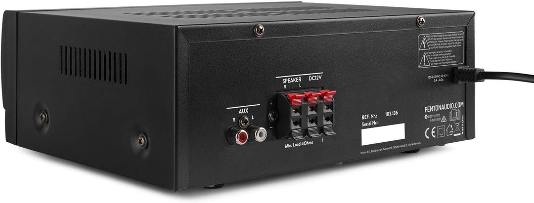 Fenton AV440 Digitaler Bluetooth Verstärker HiFi Stereo Verstärker inkl. Fernbedienung - 400 Watt Pe