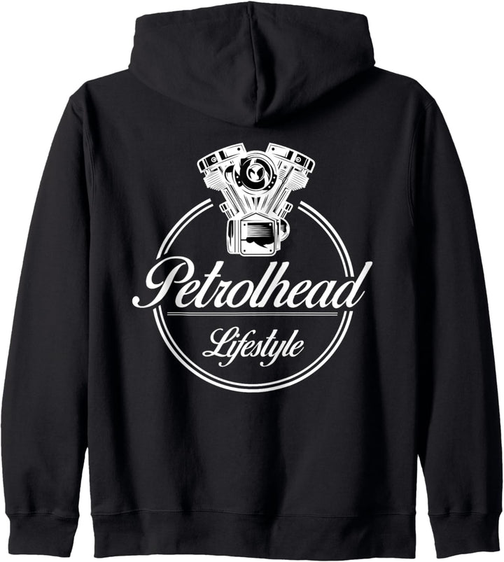 Motorrad Petrolhead Lifestyle Kapuzenjacke