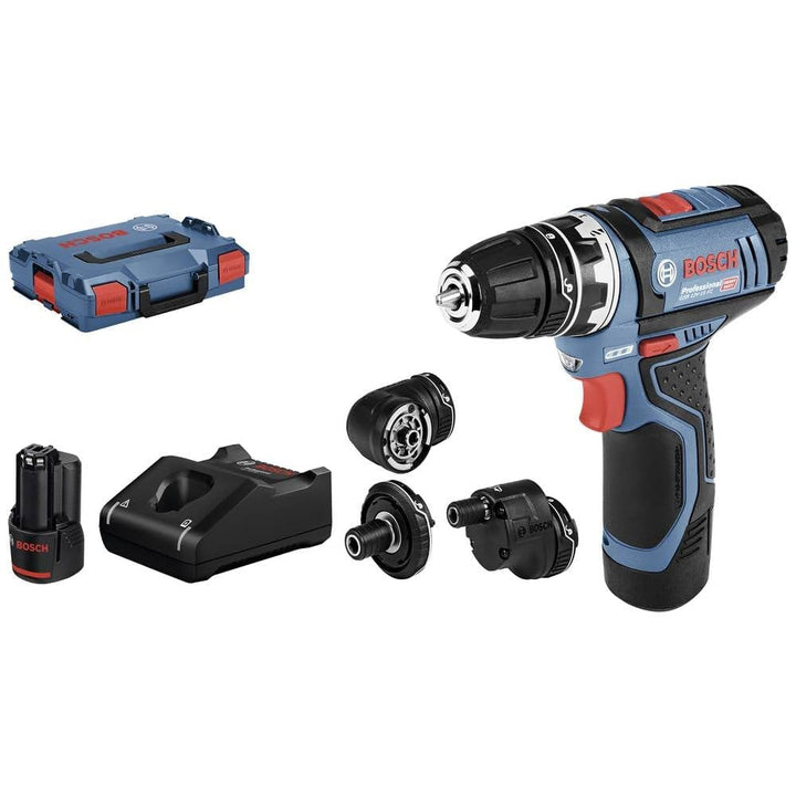 Bosch Professional 12V System Akku-Bohrschrauber GSR 12V-15 FC (inkl. 2x2.0 Ah Akku, Ladegerät GAL 1