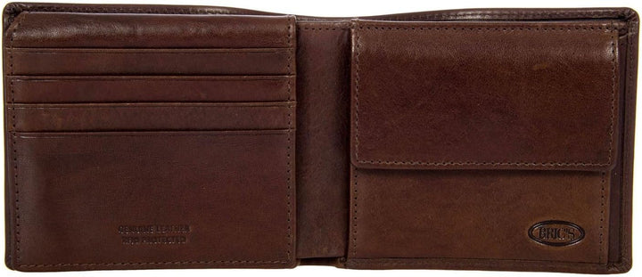 Bric's Monte Rosa Geldbörse RFID Leder 11,5 cm