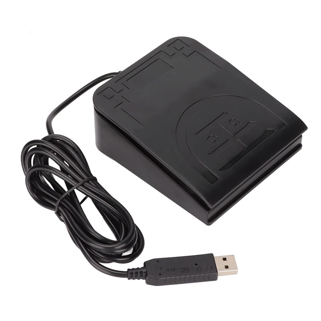 Leapiture USB-Fussschalter-Pedal, Transkriptions-Fussschalter-MIDI-Controller Ergonomisches Einzel-F