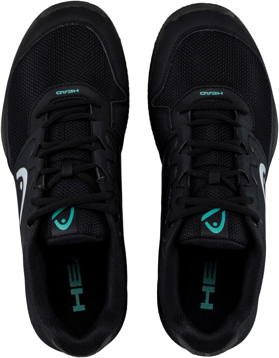 HEAD Herren Revolt Court MenTennisschuh 42 EU Schwarz Teal, 42 EU Schwarz Teal