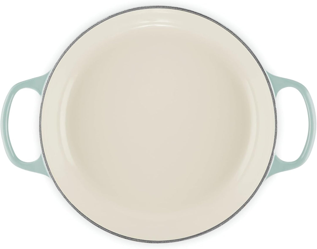 Le Creuset Signature Gourmet-Profitopf aus Gusseisen, 26 cm, 2,2 Liter, Sea Salt