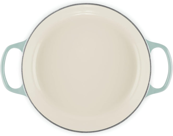Le Creuset Signature Gourmet-Profitopf aus Gusseisen, 26 cm, 2,2 Liter, Sea Salt