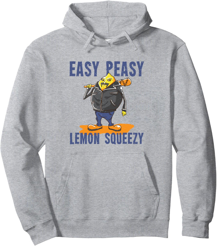 Easy Peasy Lemon Squeezy Lustige Zitronen Spruch Pullover Hoodie