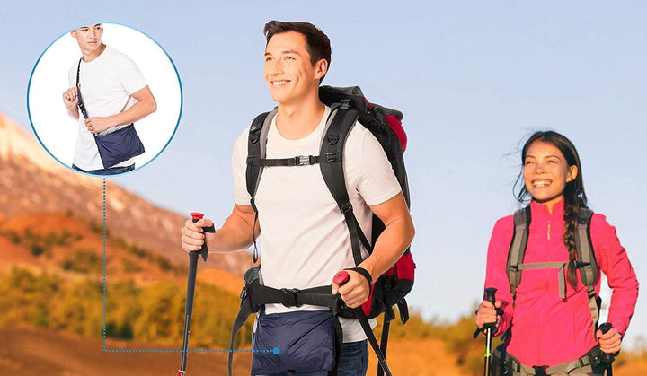 HOCK Wander Regenponcho 'Wetter AS Klima' mit Langen Ärmeln - Der Atmungsaktive Outdoor Poncho für D